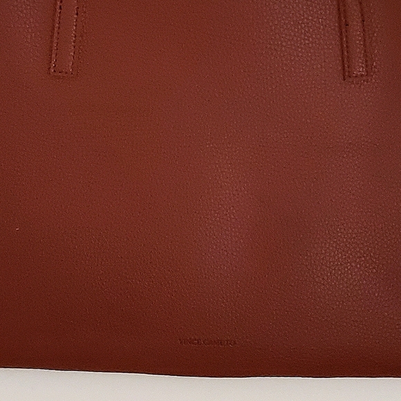 Vince Camuto Lucky Stripe Rusty Brown Laptop Bag - Picture 7 of 7